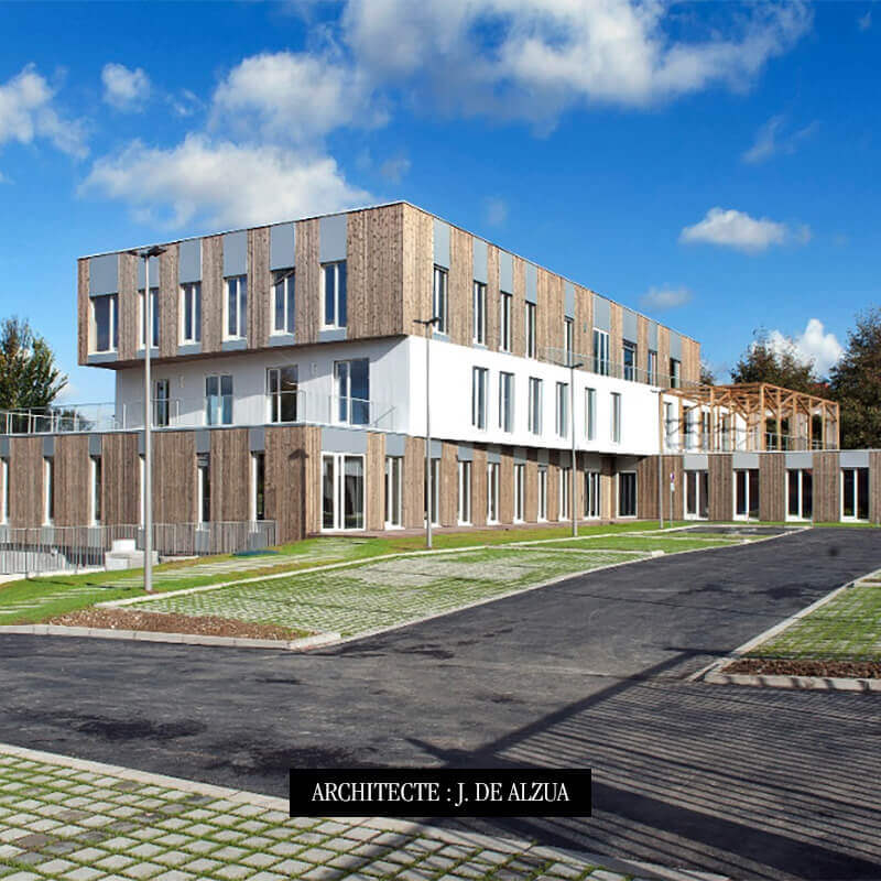 Réalisation WAP  Villeneuve d'ascq - 2386 m² de bureaux